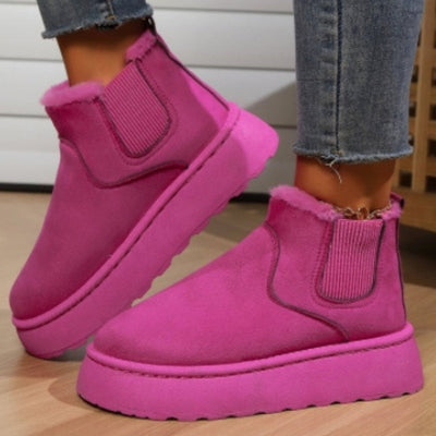 June™ | Avslappnade Fleece Boots